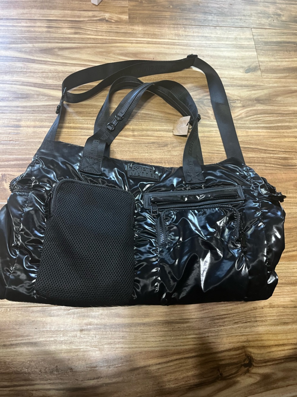 Steve Madden Brandy weekender gym computer tote bag